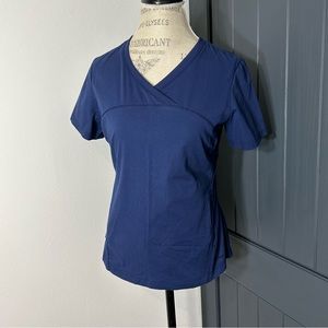Skechers Navy Scrub Top
